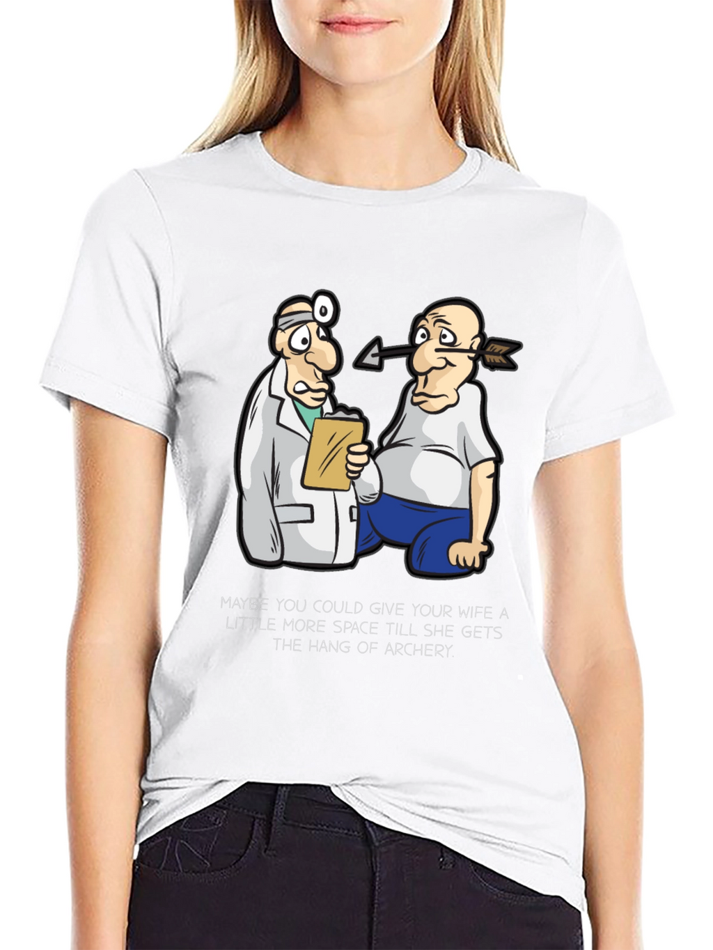 Funny Archery T-Shirt: Doctor & Patient