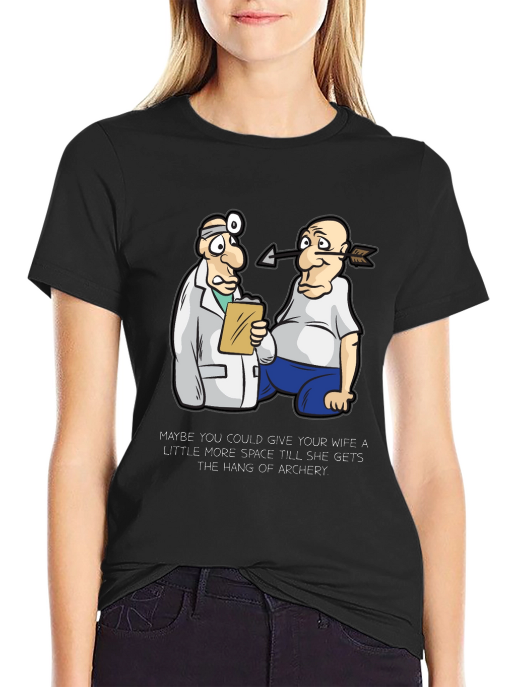 Funny Archery T-Shirt: Doctor & Patient