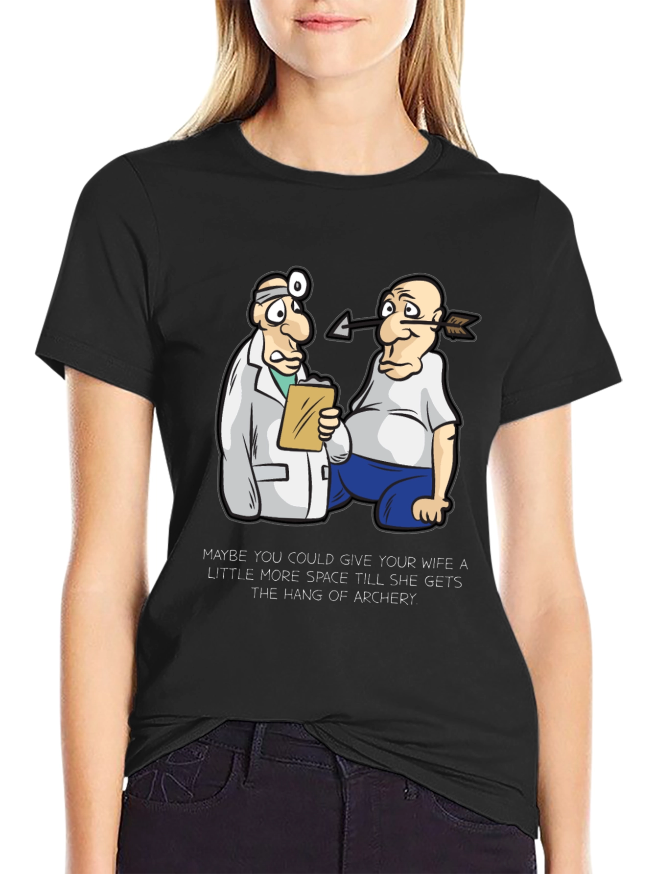 Funny Archery T-Shirt: Doctor & Patient
