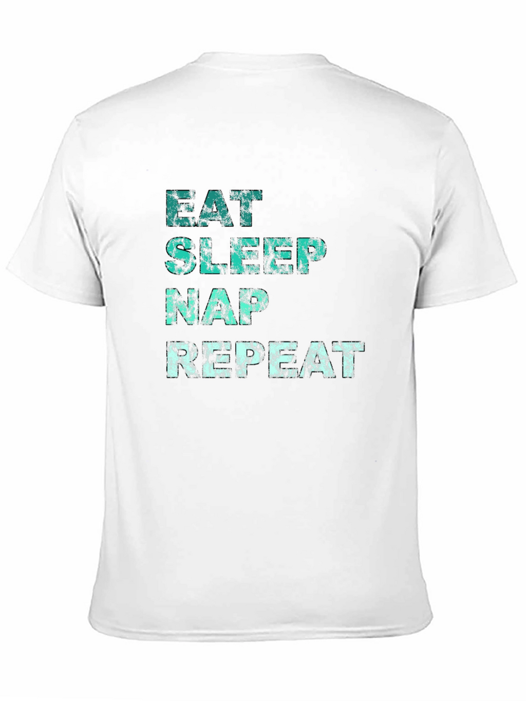 Eat Sleep Nap Repeat Black T-Shirt