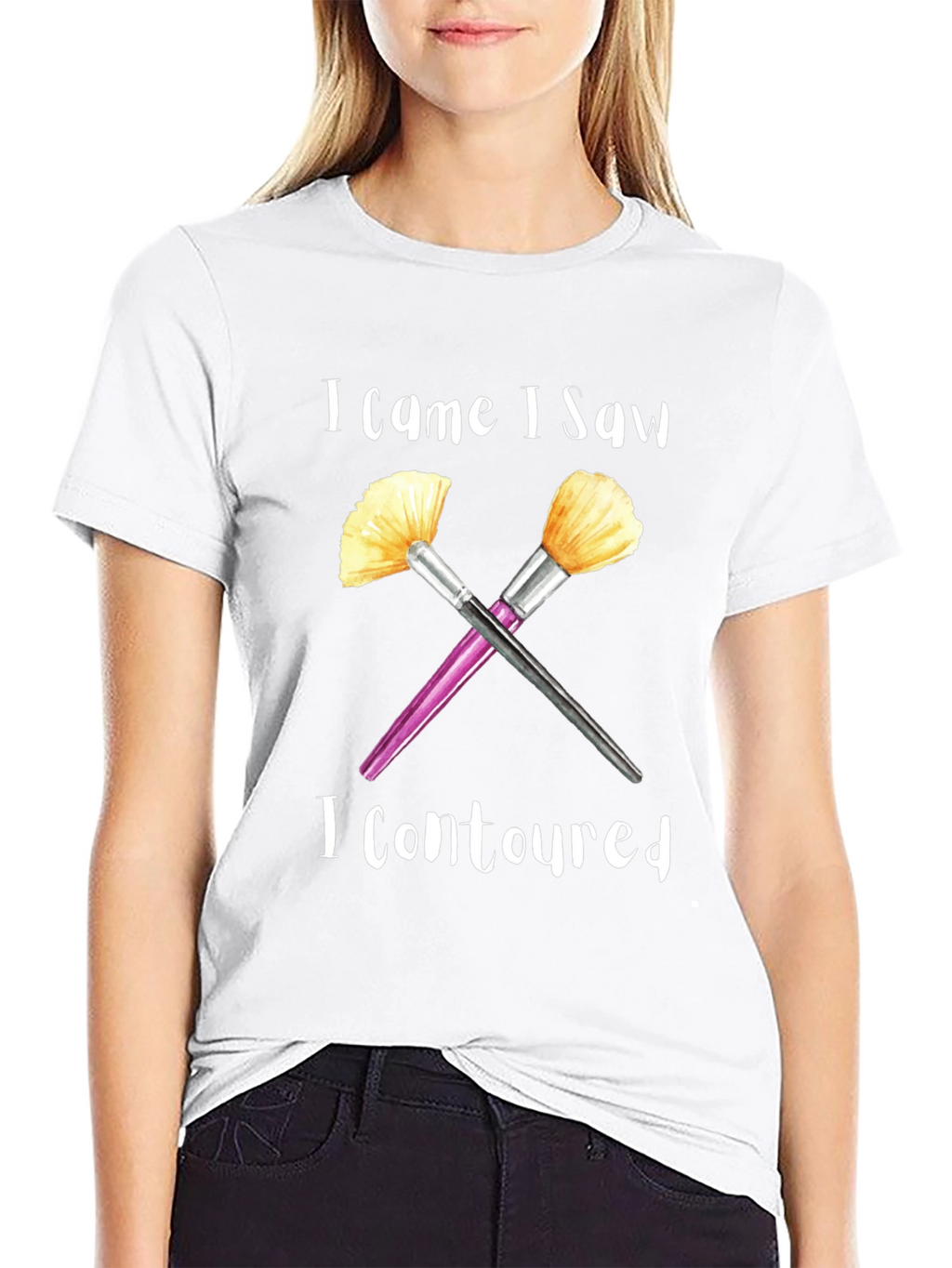 I Came I Saw I Contoured T-Shirt