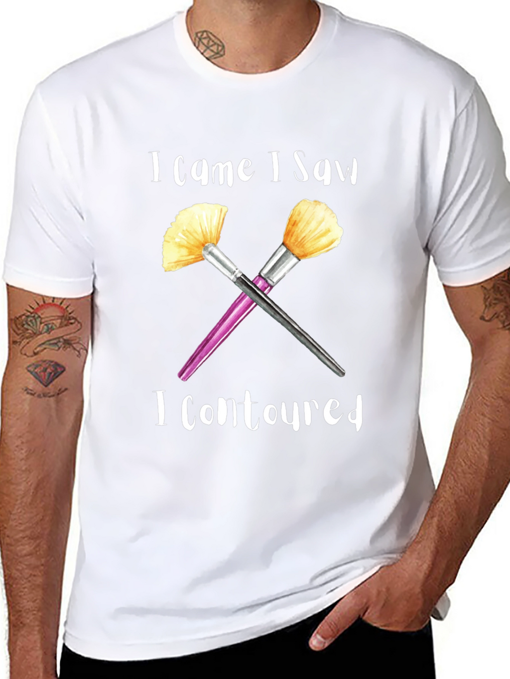 I Came I Saw I Contoured T-Shirt
