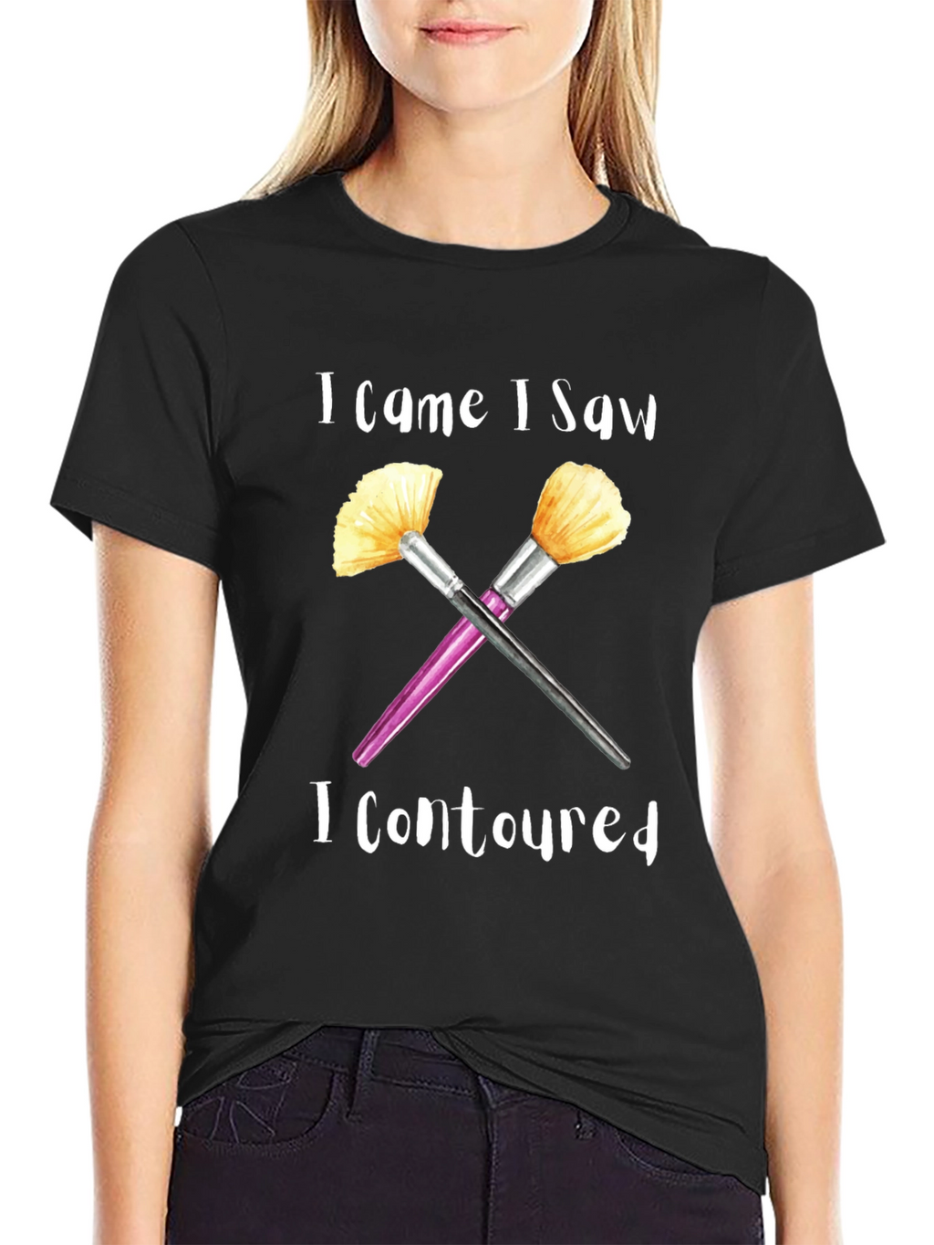 I Came I Saw I Contoured T-Shirt