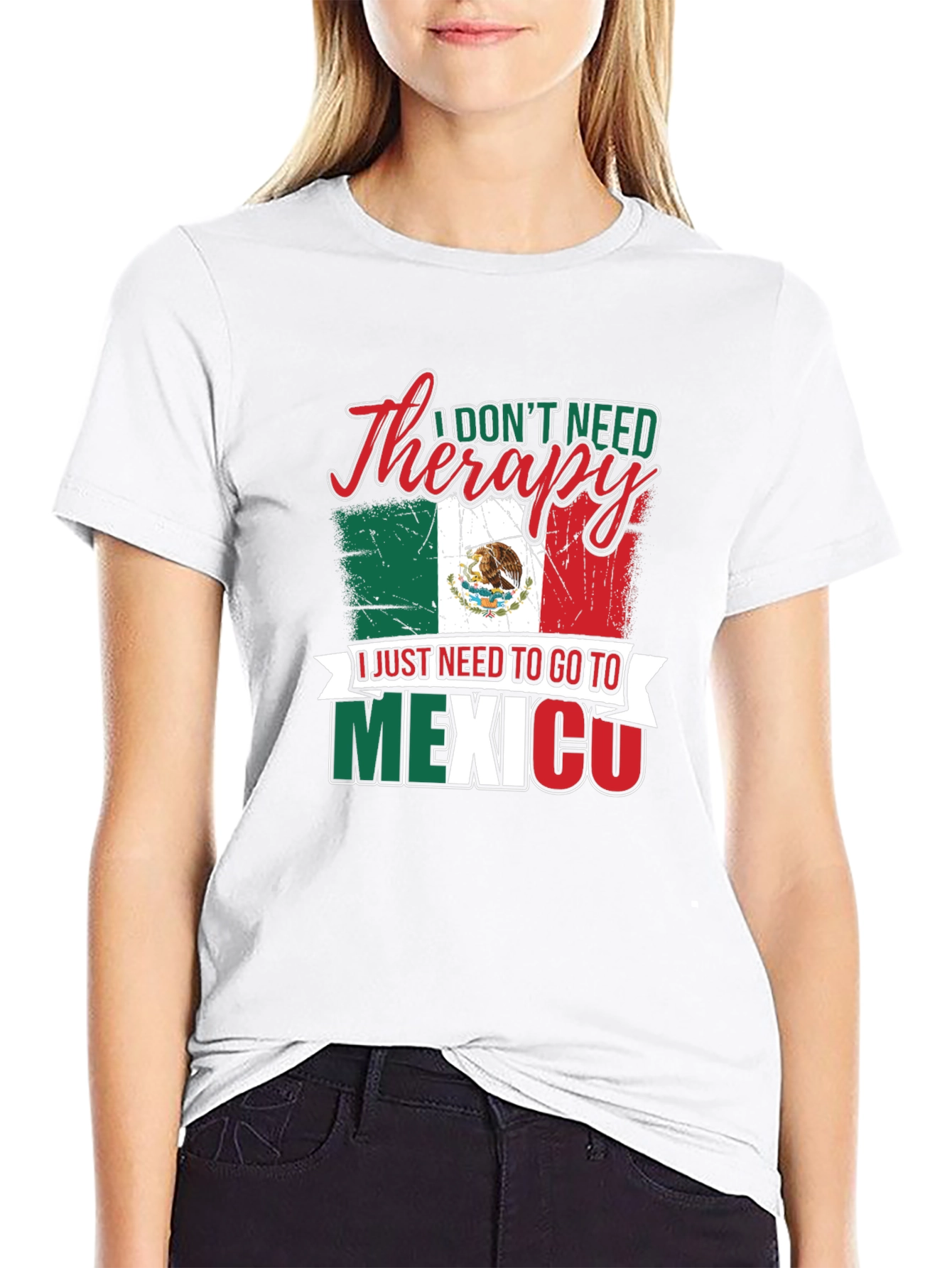 Funny Mexico Therapy T-Shirt