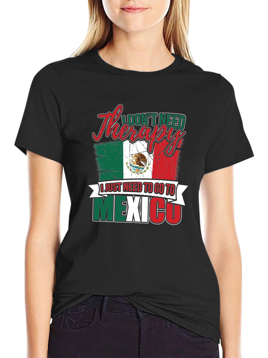 Funny Mexico Therapy T-Shirt