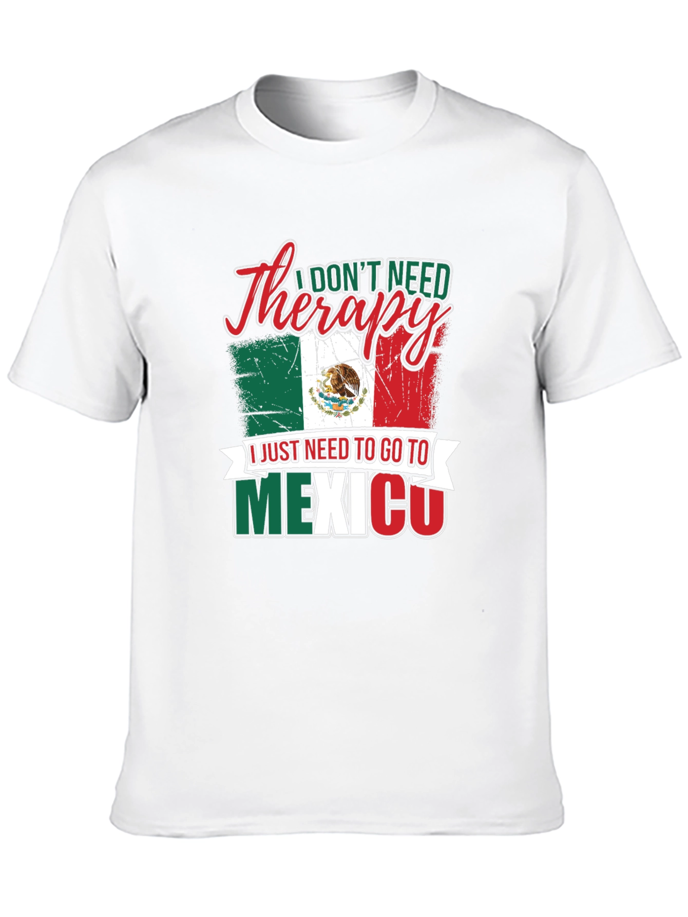 Funny Mexico Therapy T-Shirt