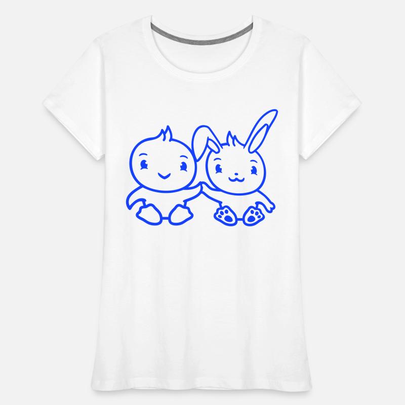 Rabbit Bird Chick 2 Friends Team Two Hands Holding