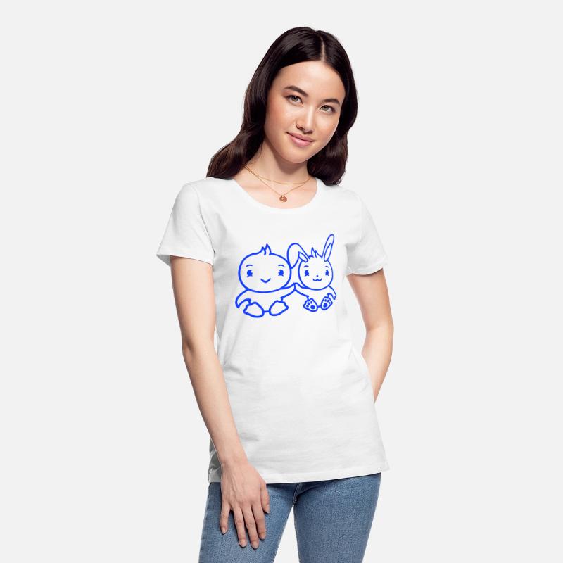 Rabbit Bird Chick 2 Friends Team Two Hands Holding