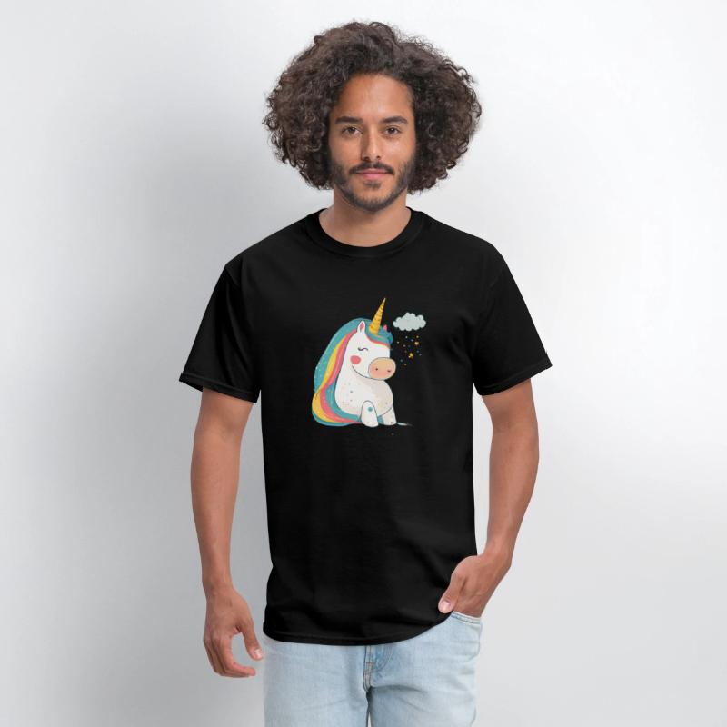 Rainbow Beauty: An Illustration of a Unicorn Pony