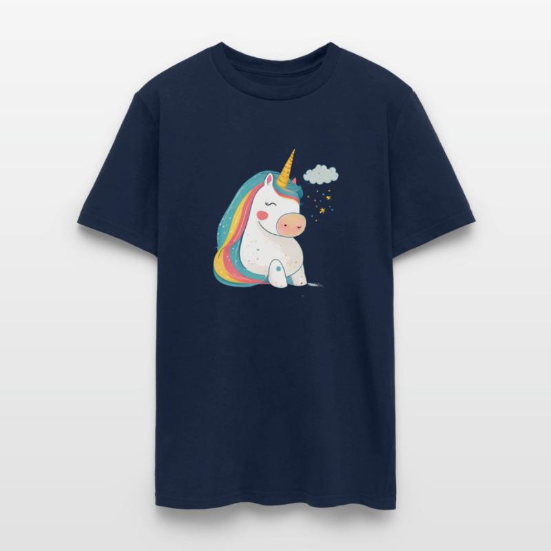 Rainbow Beauty: An Illustration of a Unicorn Pony