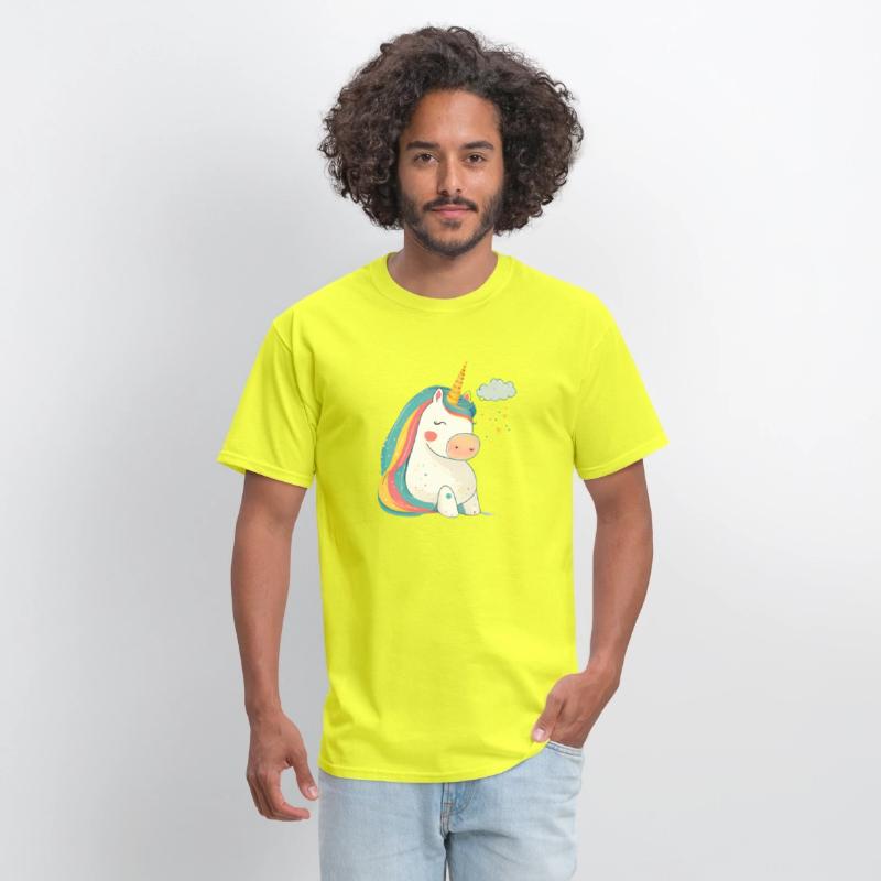 Rainbow Beauty: An Illustration of a Unicorn Pony