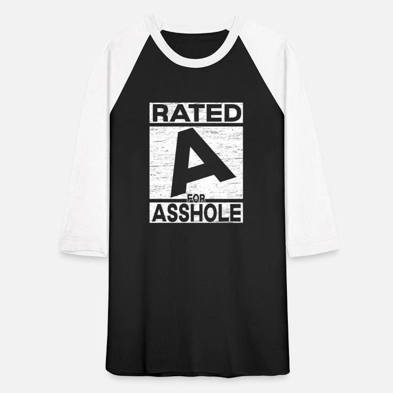 Rated A For Asshole Adult Humor Sarcasm Jokes