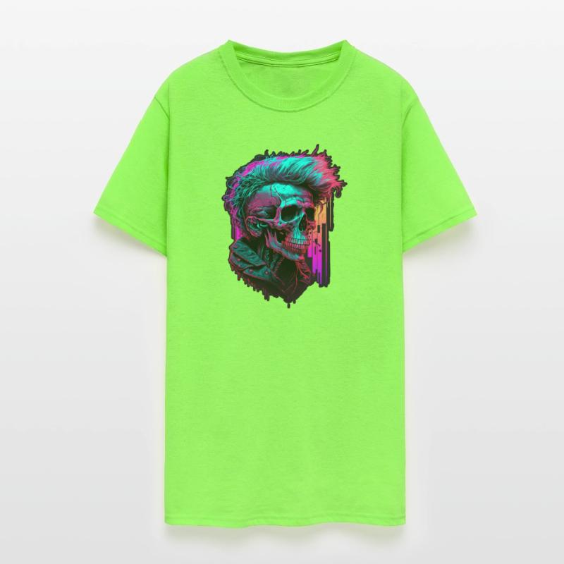 Rave Zombie Skull