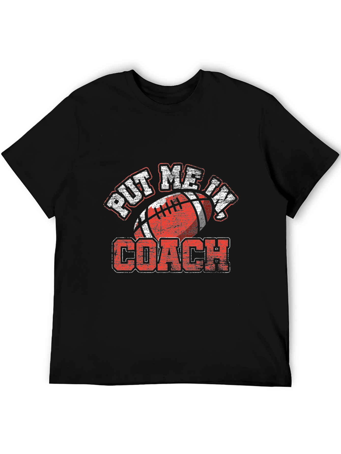 Put Me In Coach Football T-Shirt