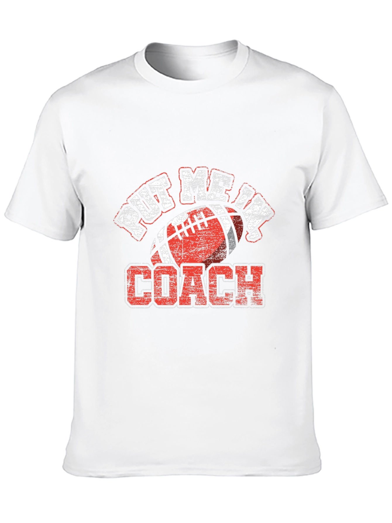 Put Me In Coach Football T-Shirt