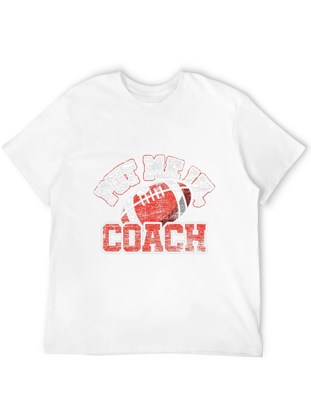 Put Me In Coach Football T-Shirt