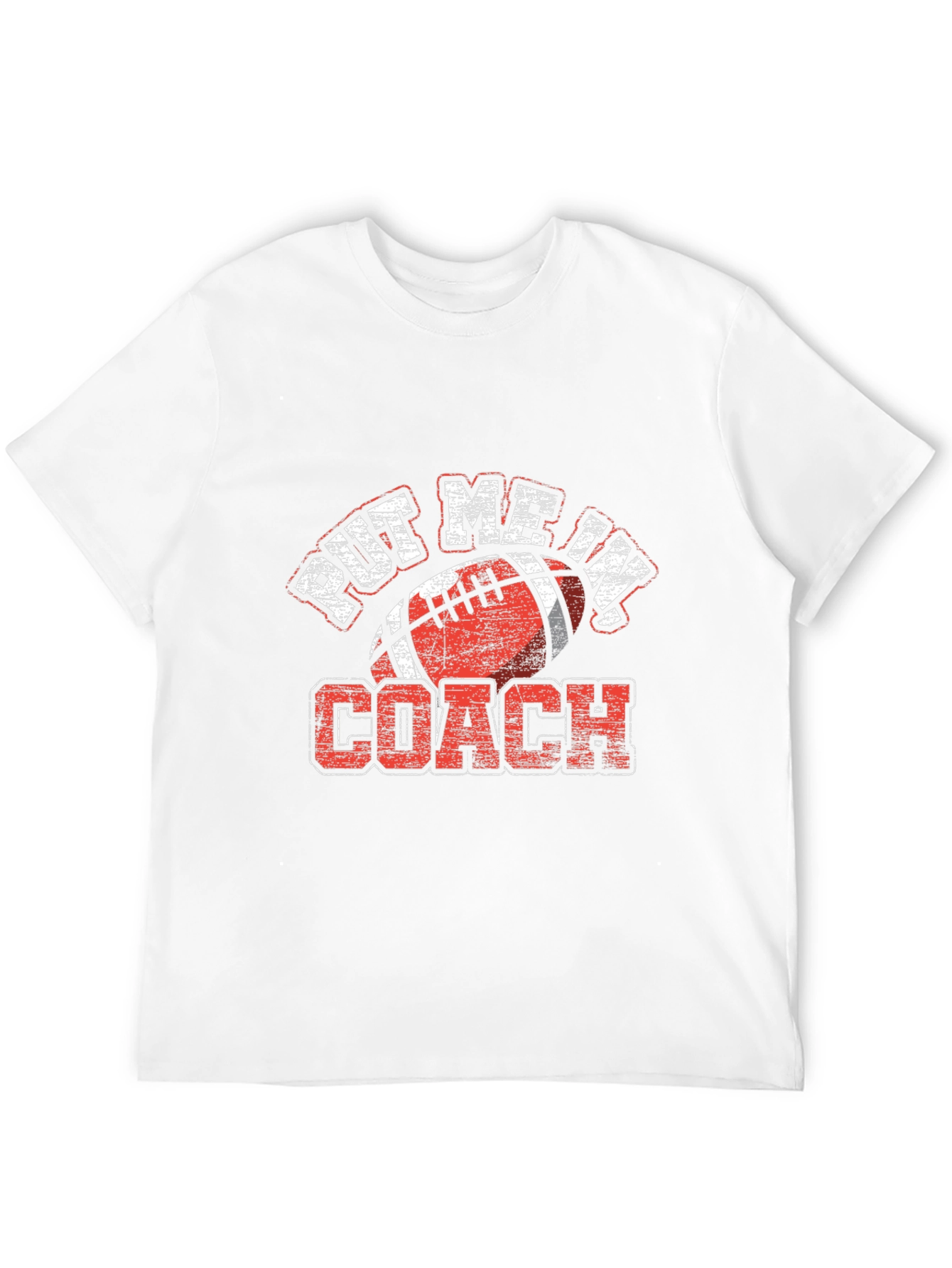 Put Me In Coach Football T-Shirt