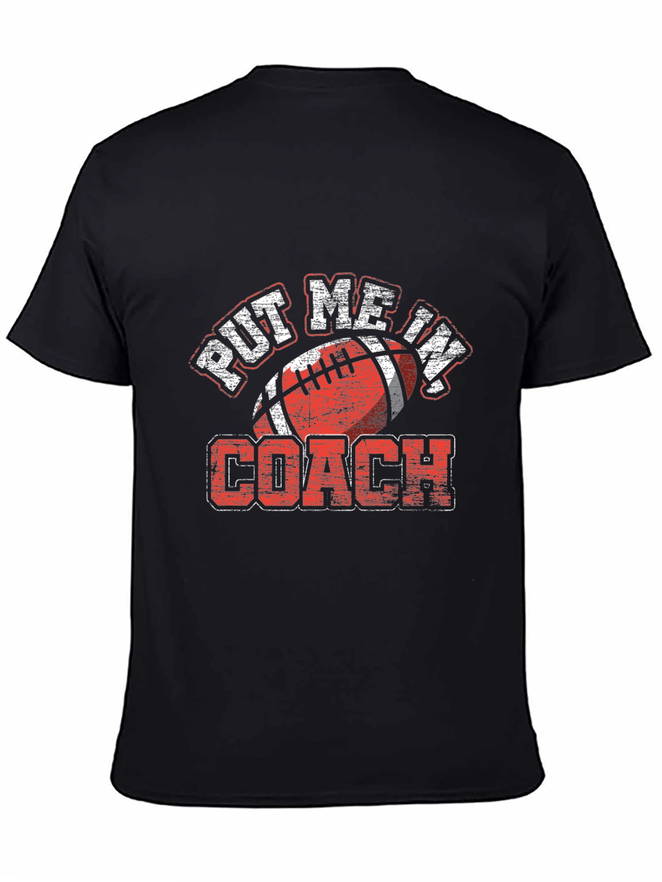 Put Me In Coach Football T-Shirt