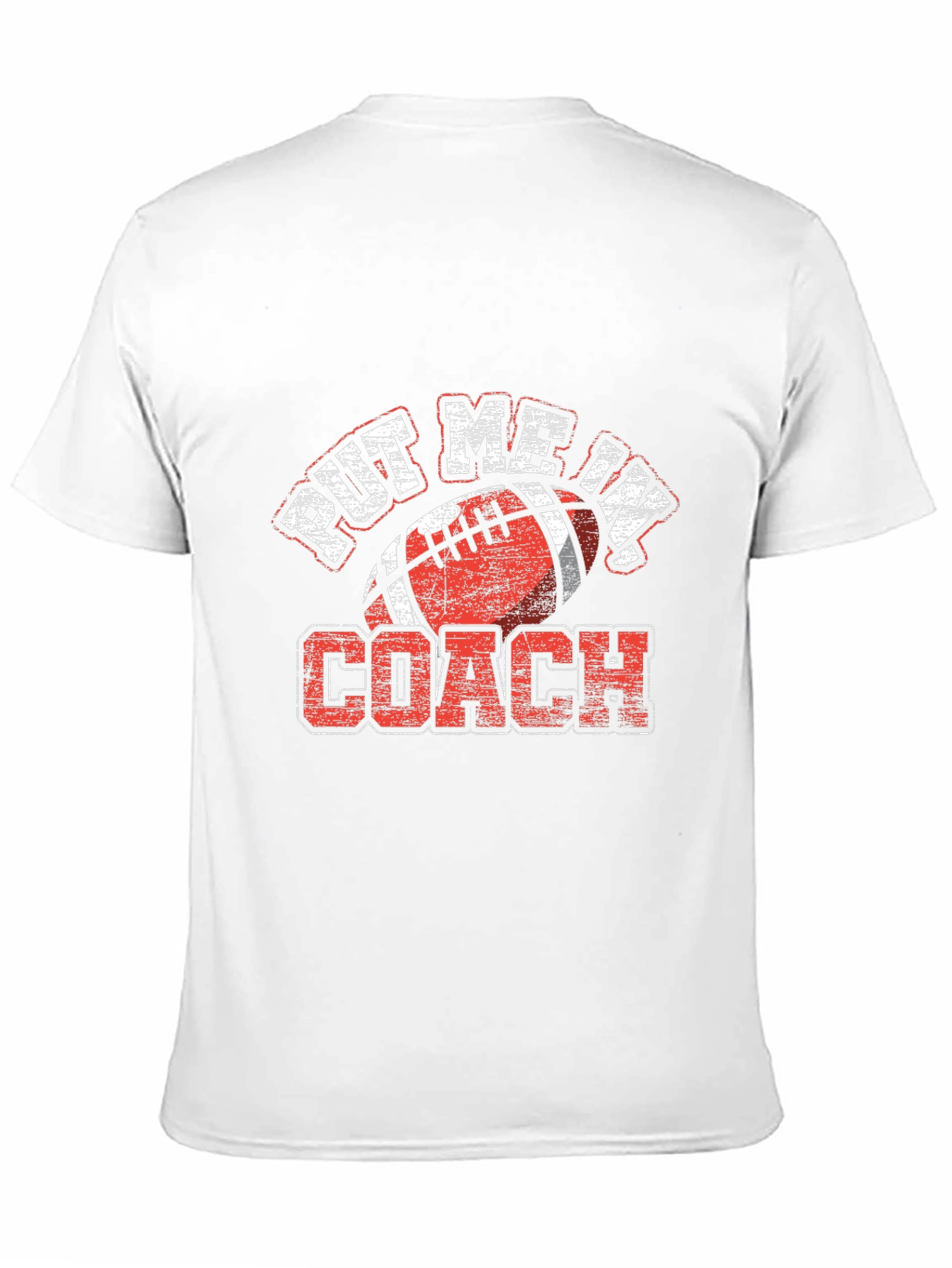 Put Me In Coach Football T-Shirt