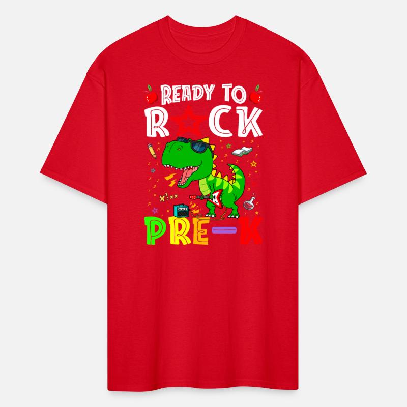 Ready to Rock Pre-k School Rock Guitar T Rex Kids