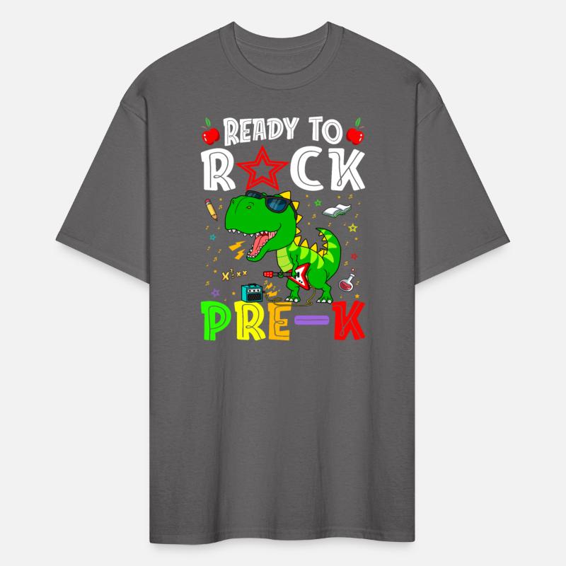 Ready to Rock Pre-k School Rock Guitar T Rex Kids