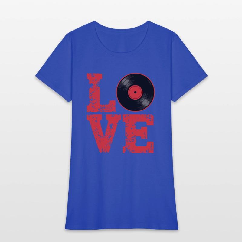 Record Love Lettering Vinyl Lover