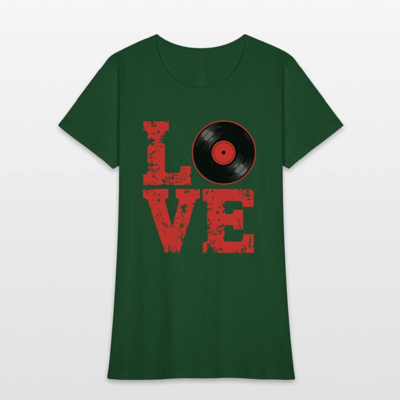 Record Love Lettering Vinyl Lover