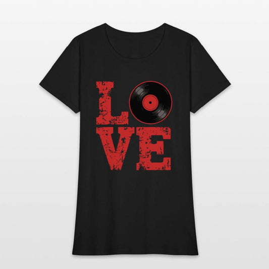 Record Love Lettering Vinyl Lover