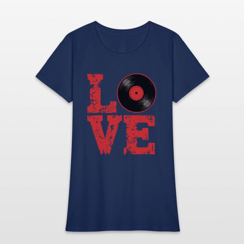 Record Love Lettering Vinyl Lover