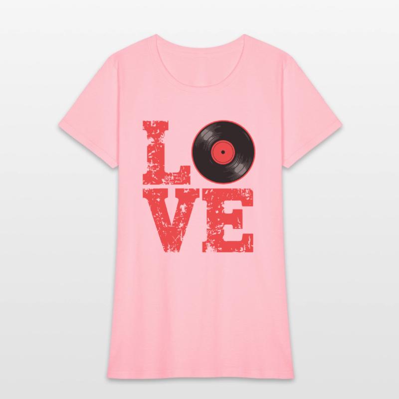 Record Love Lettering Vinyl Lover