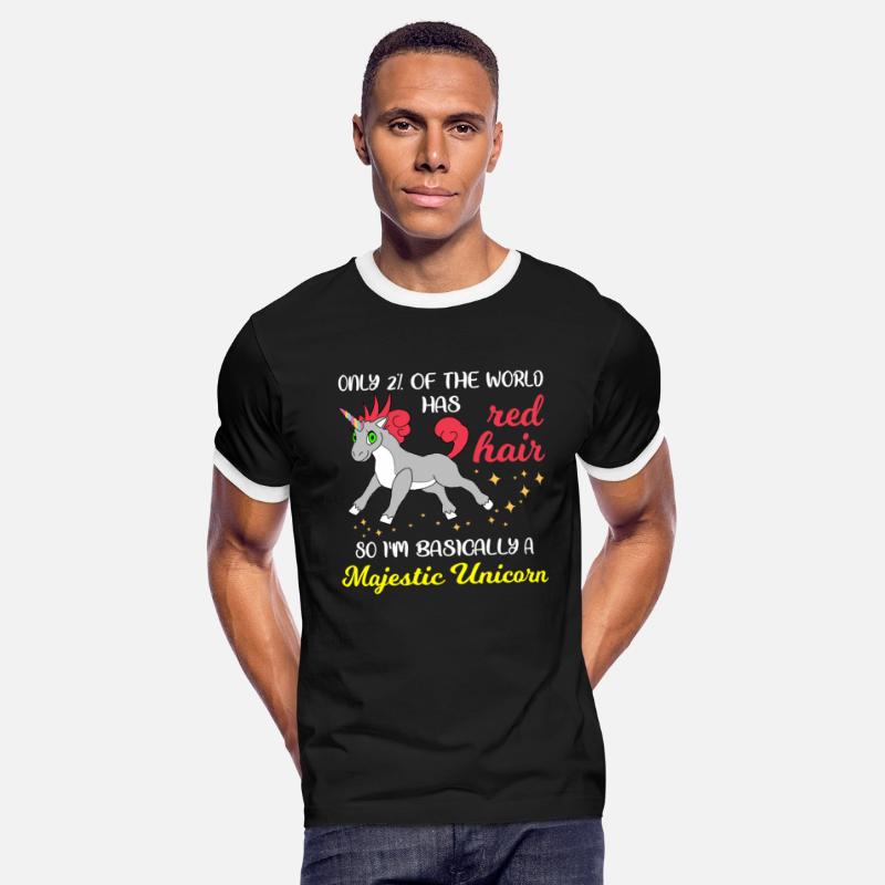 Red Hair Majestic Unicorn Redhead Ginger Gift