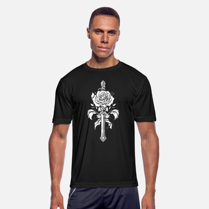 Red Rose Goth Sword