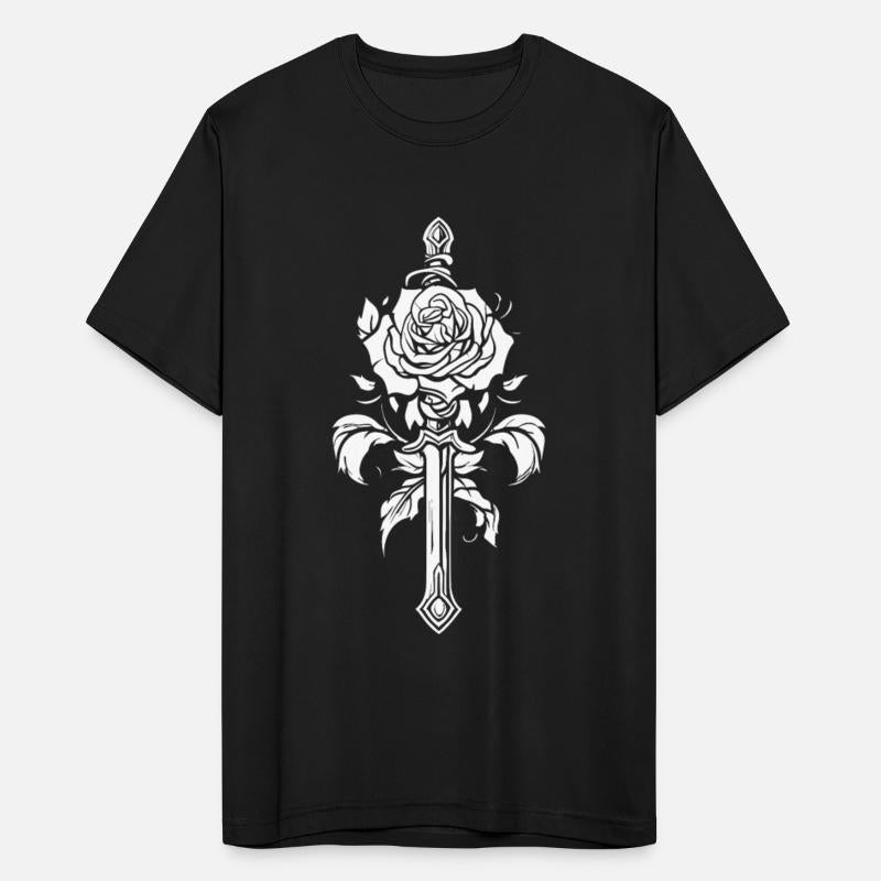 Red Rose Goth Sword