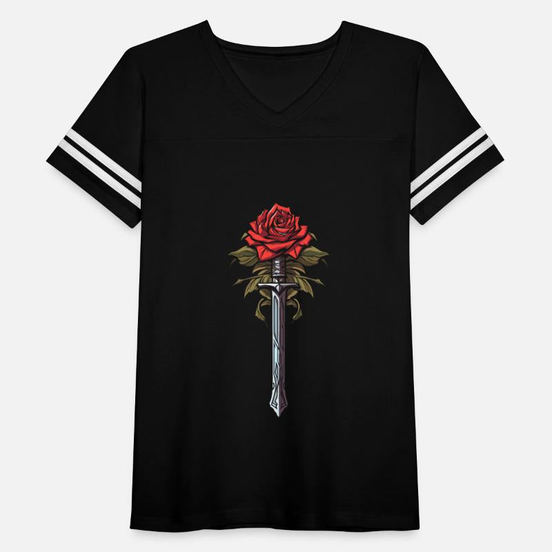 Red Rose Goth Sword