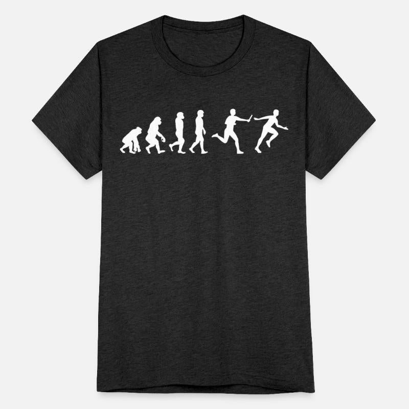Relay race run athlete track & field Evolution
