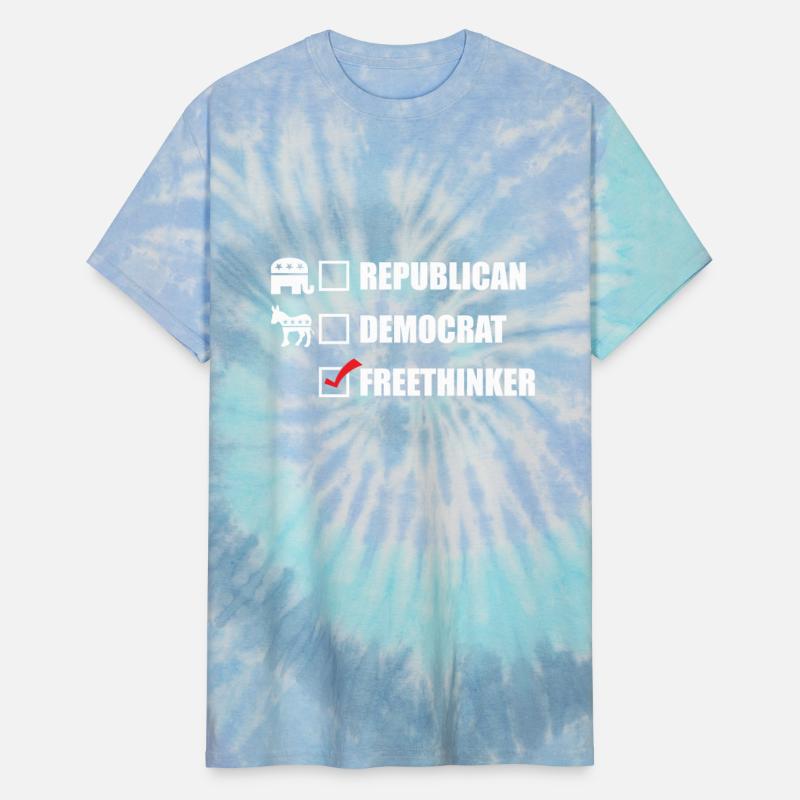 Republican Democrat Freethinker Funny Sarcasm