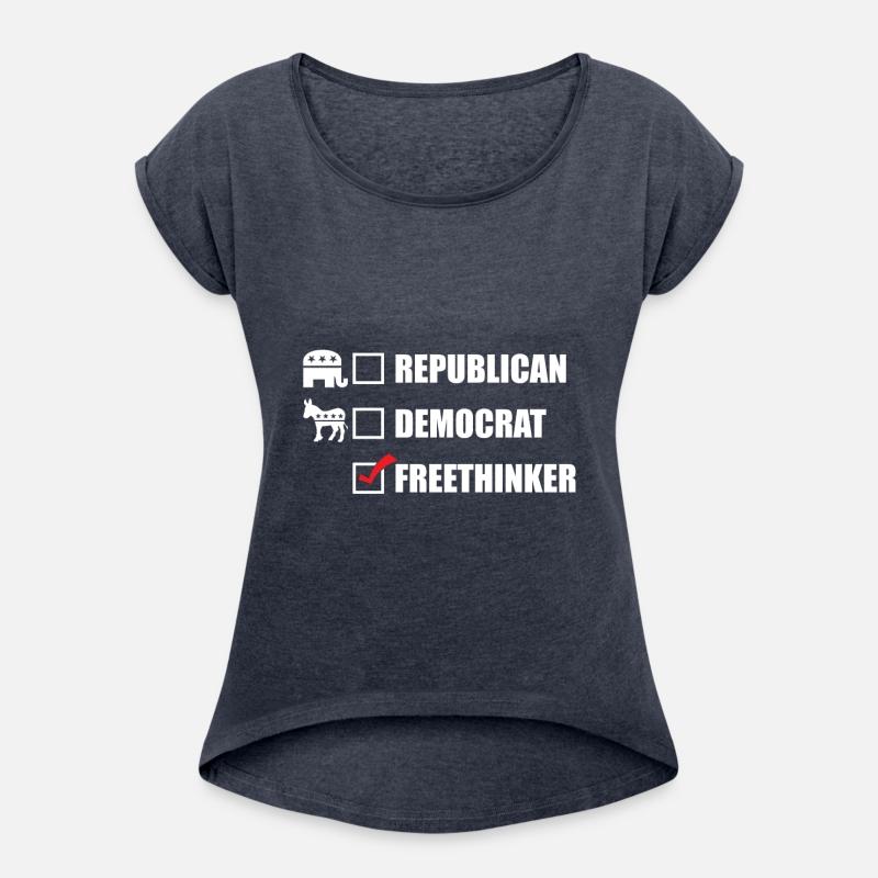 Republican Democrat Freethinker Funny Sarcasm