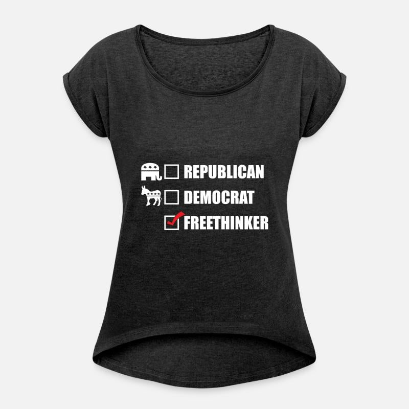 Republican Democrat Freethinker Funny Sarcasm