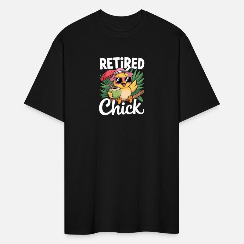Retired Chick Retirement Pension Vacation