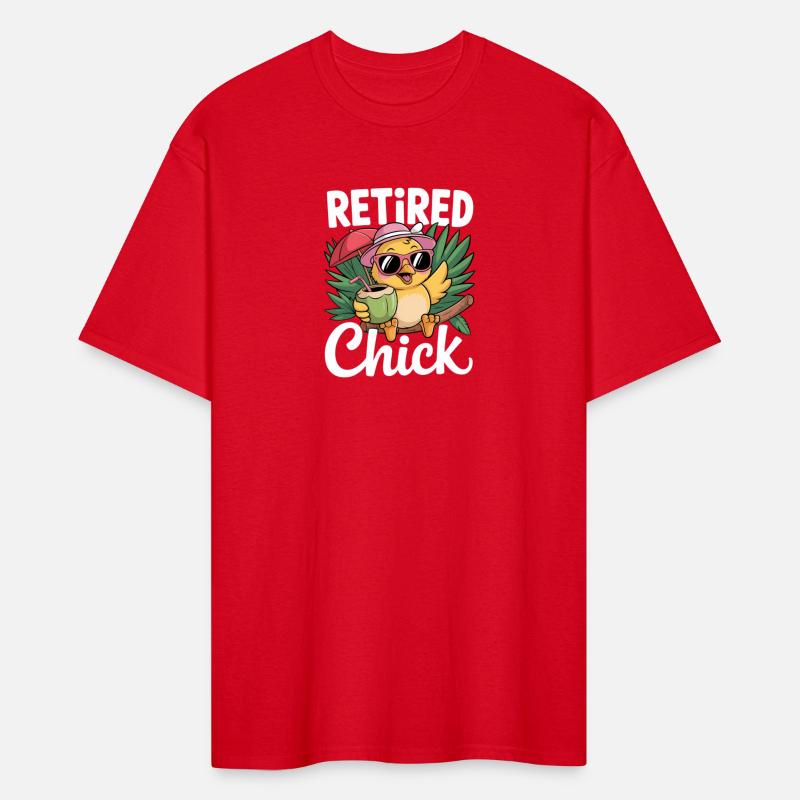 Retired Chick Retirement Pension Vacation
