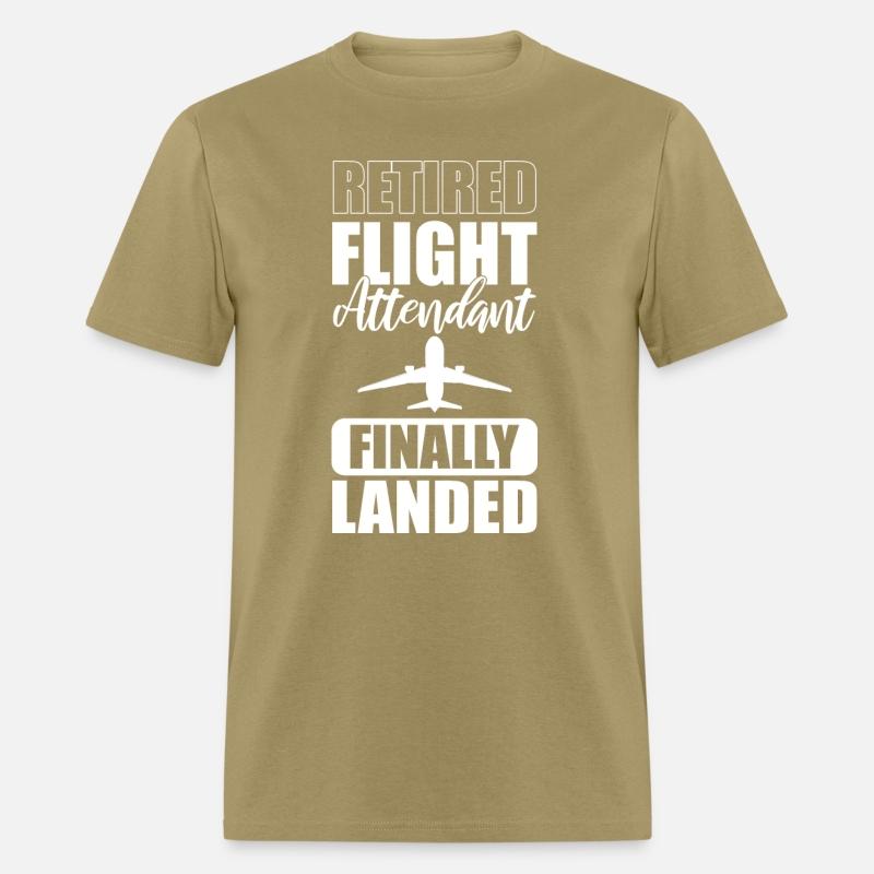 Retired Flight Attendant Finally Landed