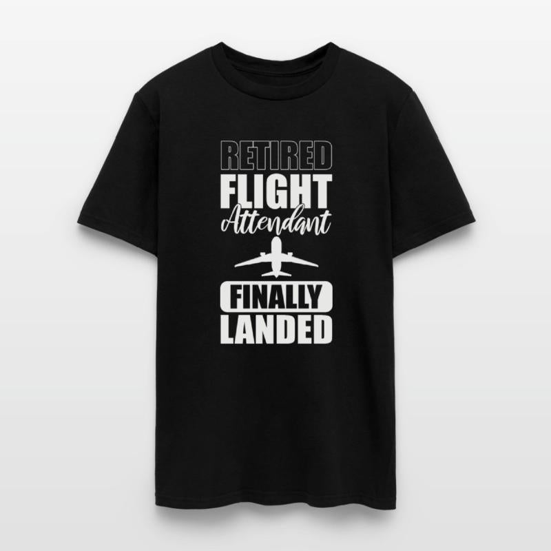 Retired Flight Attendant Finally Landed