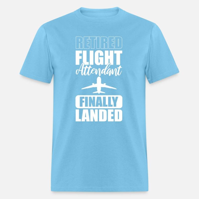 Retired Flight Attendant Finally Landed