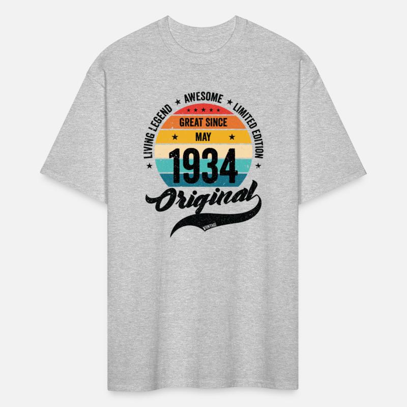 Retro 90 Years May 1934 Birthday Vintage Bday