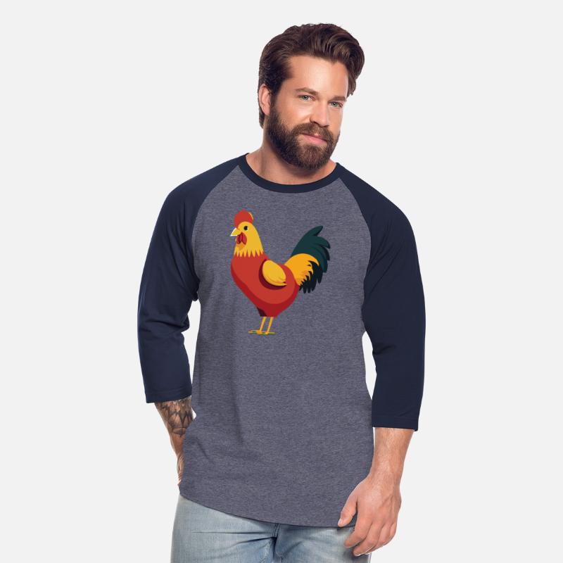 Retro Style Cute Chicken Rooster
