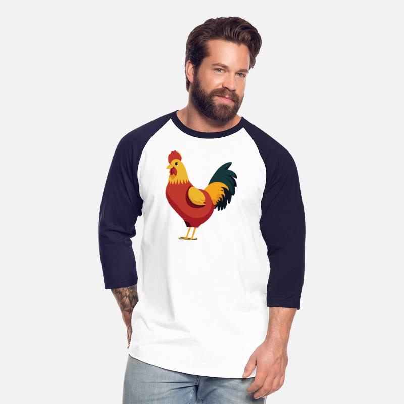 Retro Style Cute Chicken Rooster