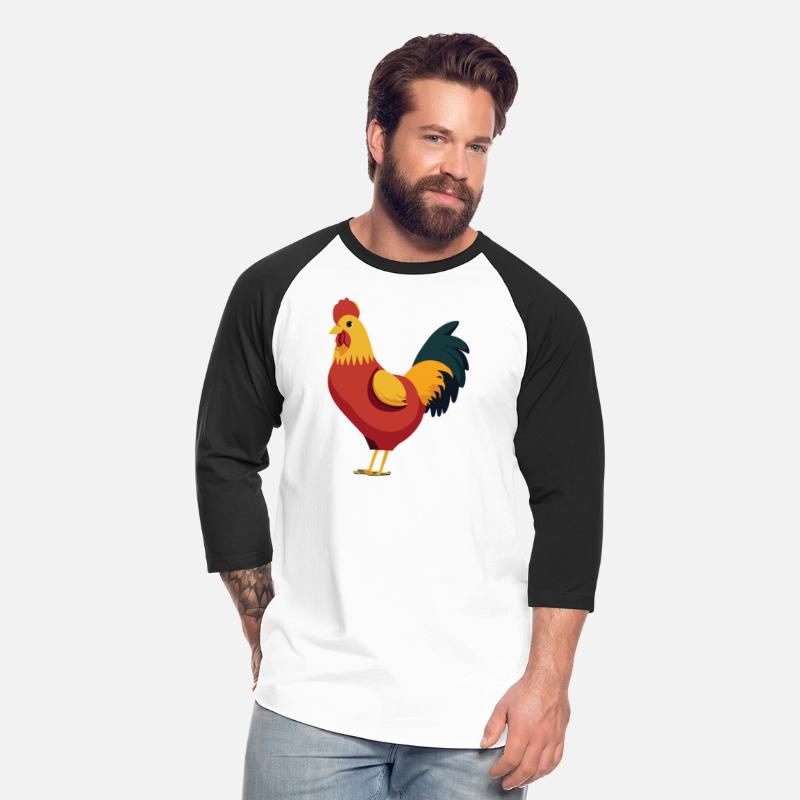 Retro Style Cute Chicken Rooster