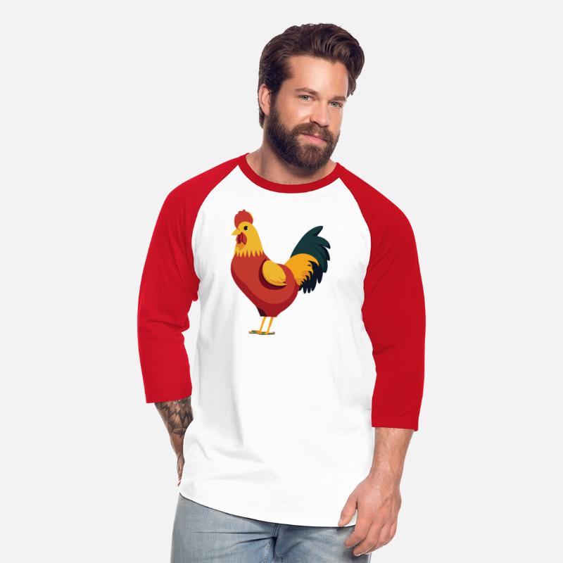 Retro Style Cute Chicken Rooster