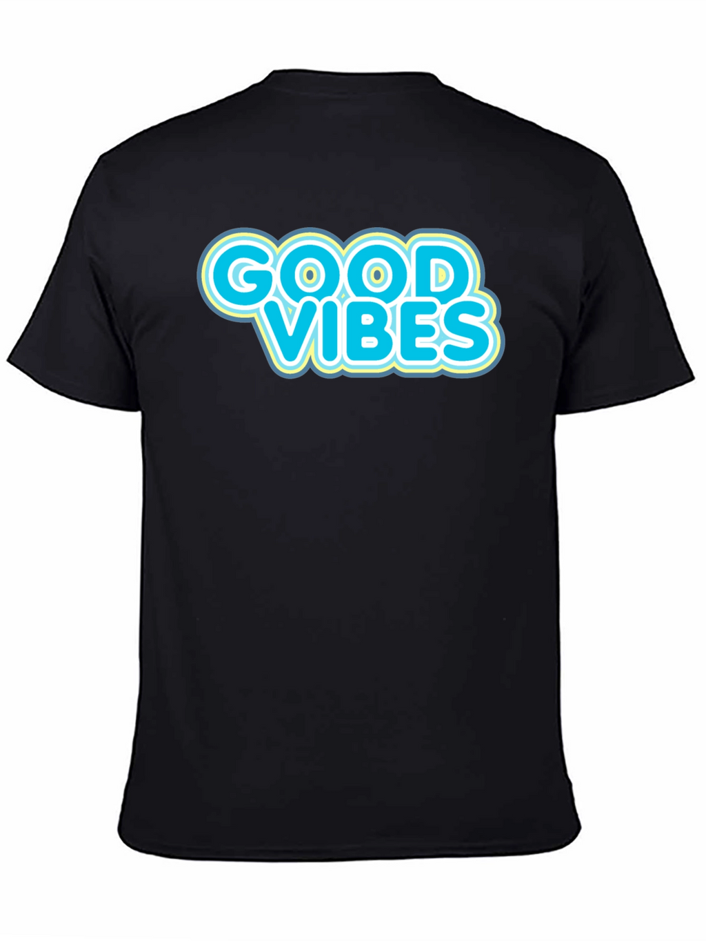 Good Vibes Graphic Tee - Black