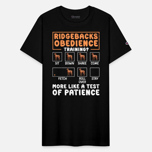 RIDGEBACKS OBEDIENCE TRAINING Funny